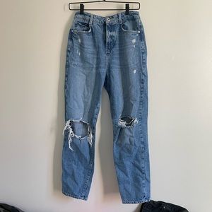 Zara mom jeans